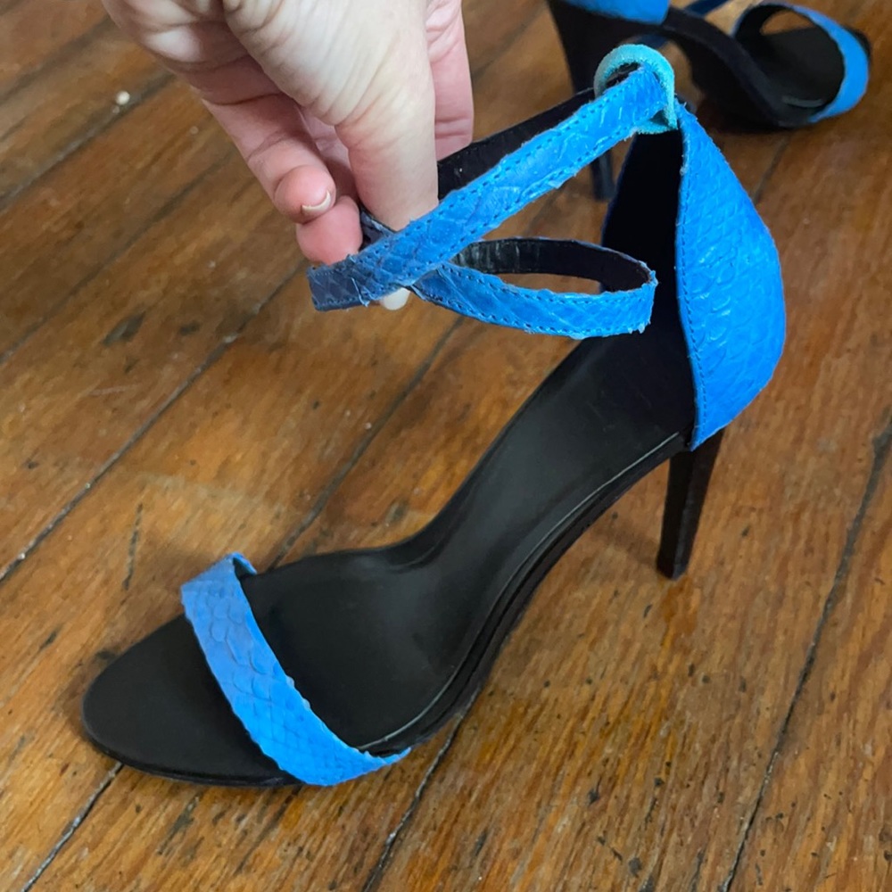 Lightly worn Tibi heels